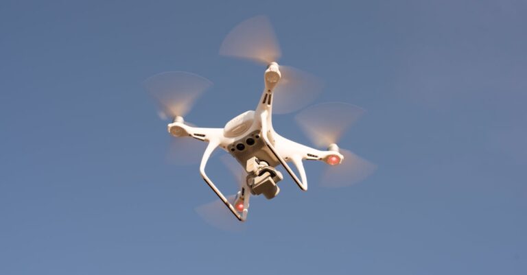 what are the drones flying around